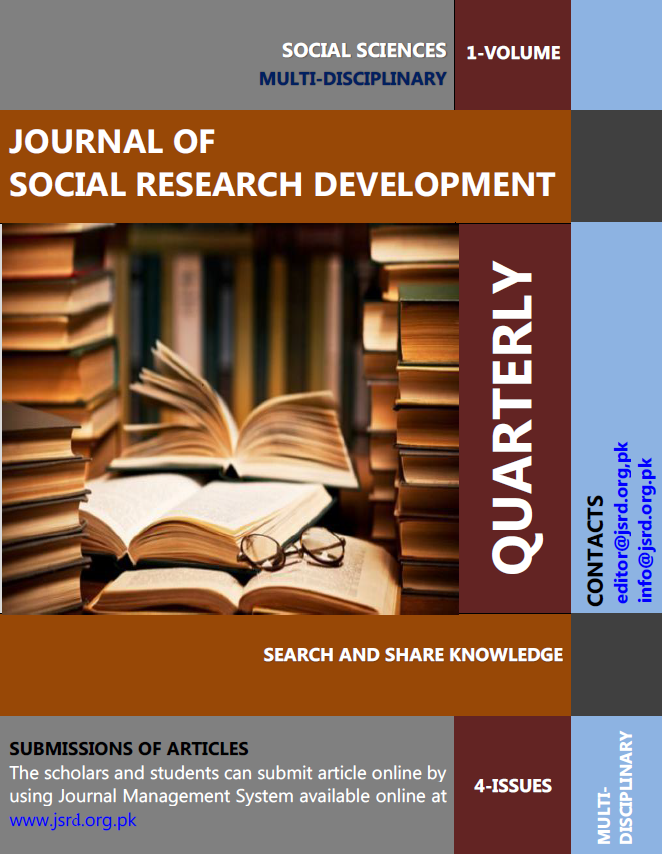 JOURNAL OF SOCIAL RESEARCH DEVELOPMENT